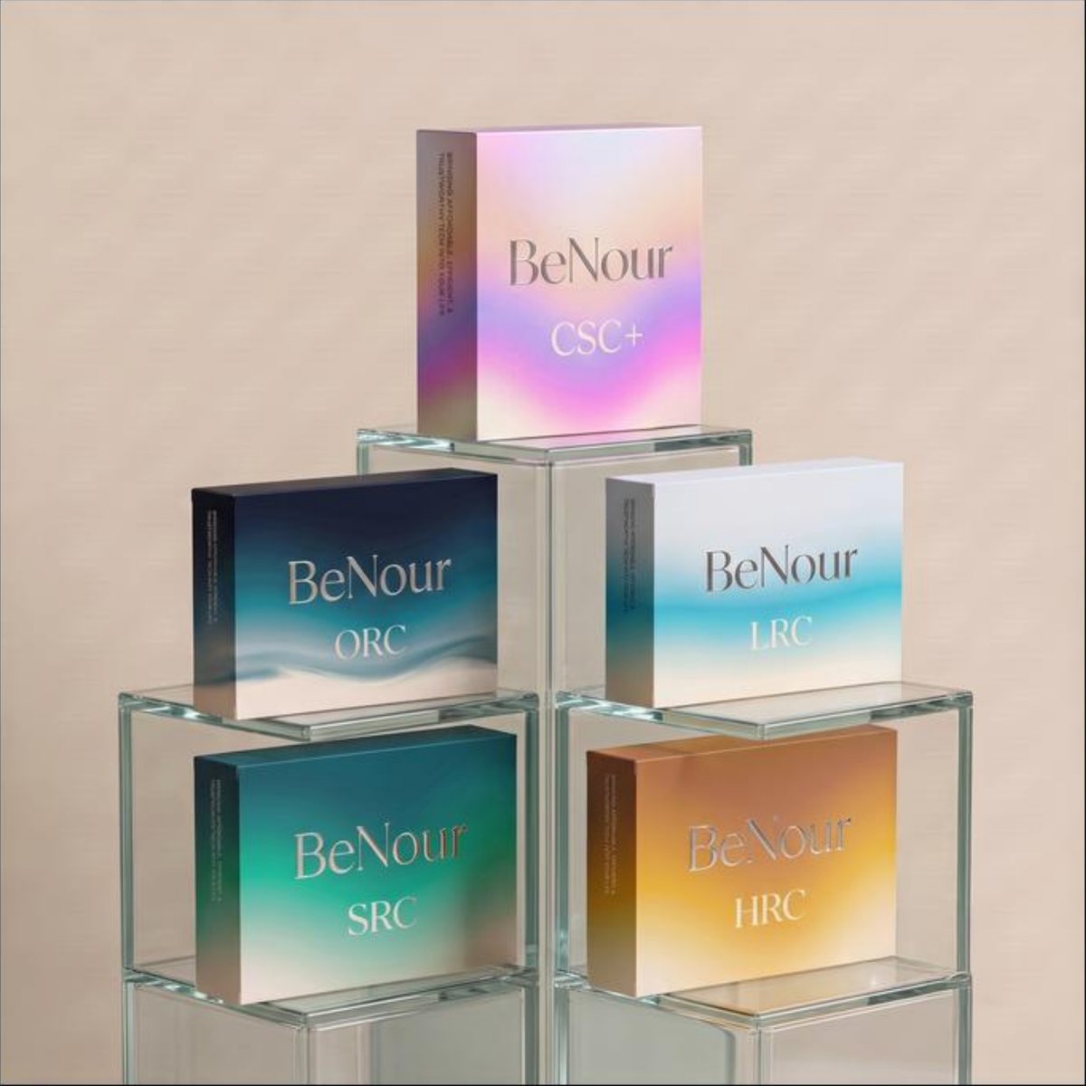BeNour acrylic case display study