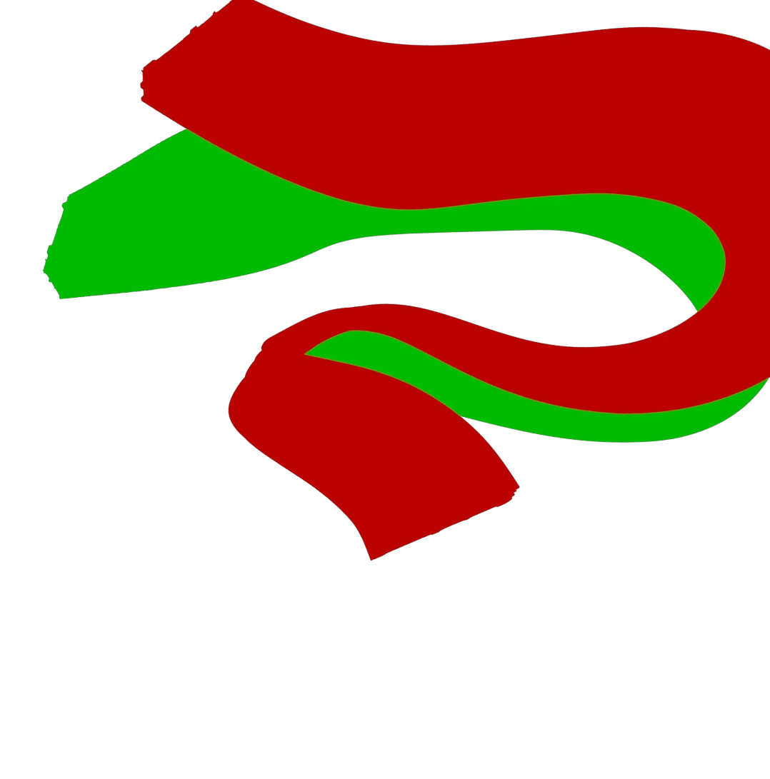 Original red and green material ID pass